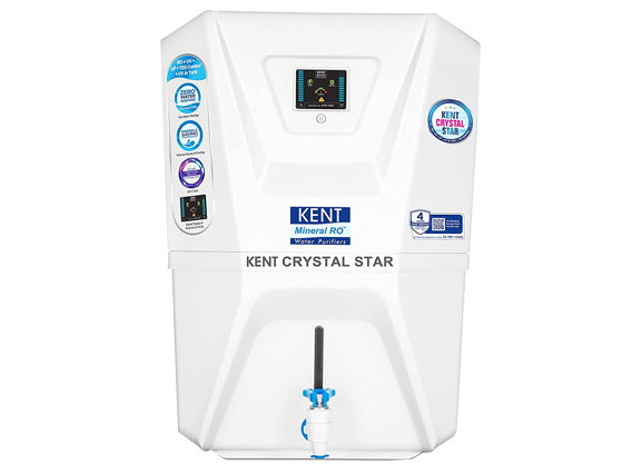 Buy KENT Crystal 11L RO + UV + UF + Alkaline + UV-in-tank + TDS